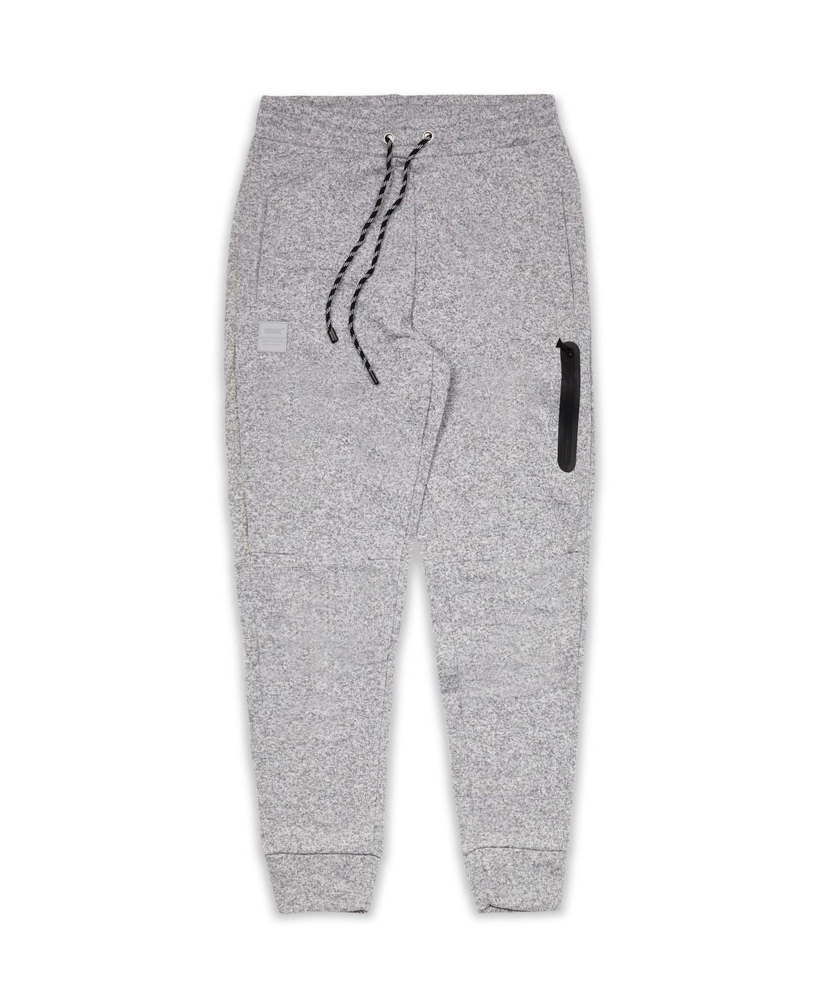 Reason Clothing Premium Jeff Slim Fit Grey Jogger With Side Zip Pocket