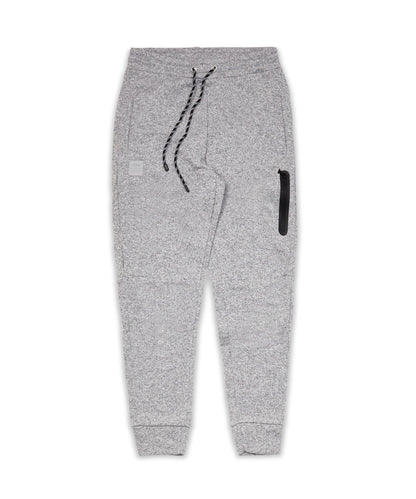 Reason Clothing Premium Jeff Slim Fit Grey Jogger With Side Zip Pocket