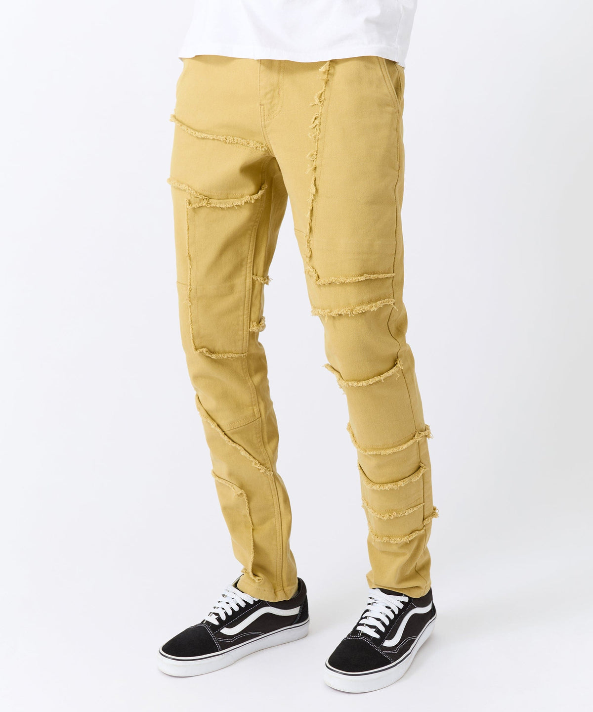 Reason Clothing Value Frayed Denim Pant