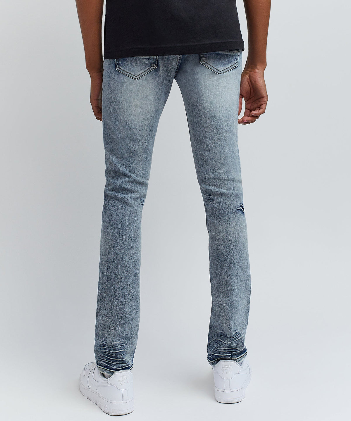 Reason Clothing Recommended Matthew Light Wash Slim Jeans