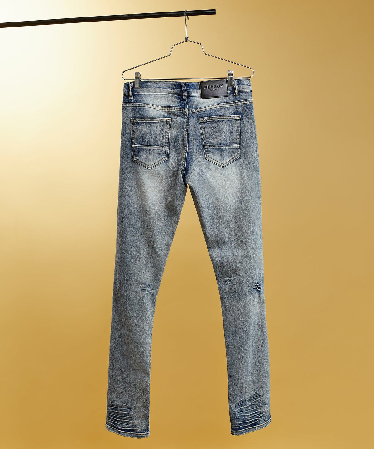 Reason Clothing Recommended Matthew Light Wash Slim Jeans