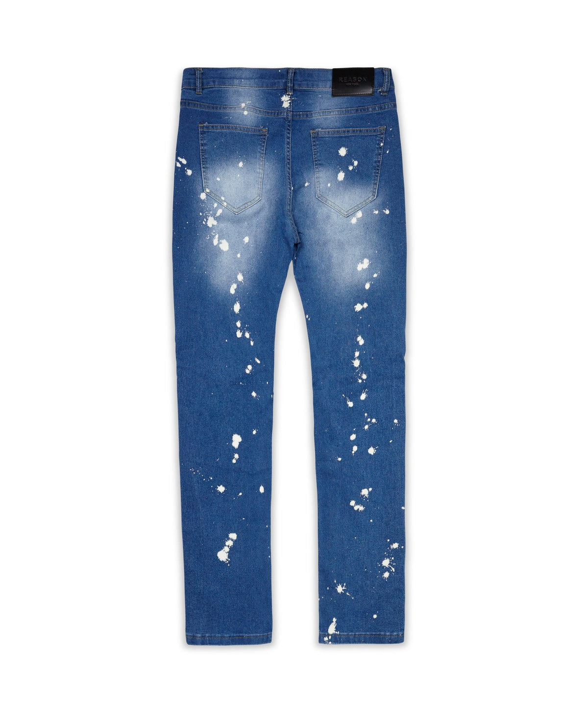 Reason Clothing Hot Sale John Light Wash Paint Splatter Jeans