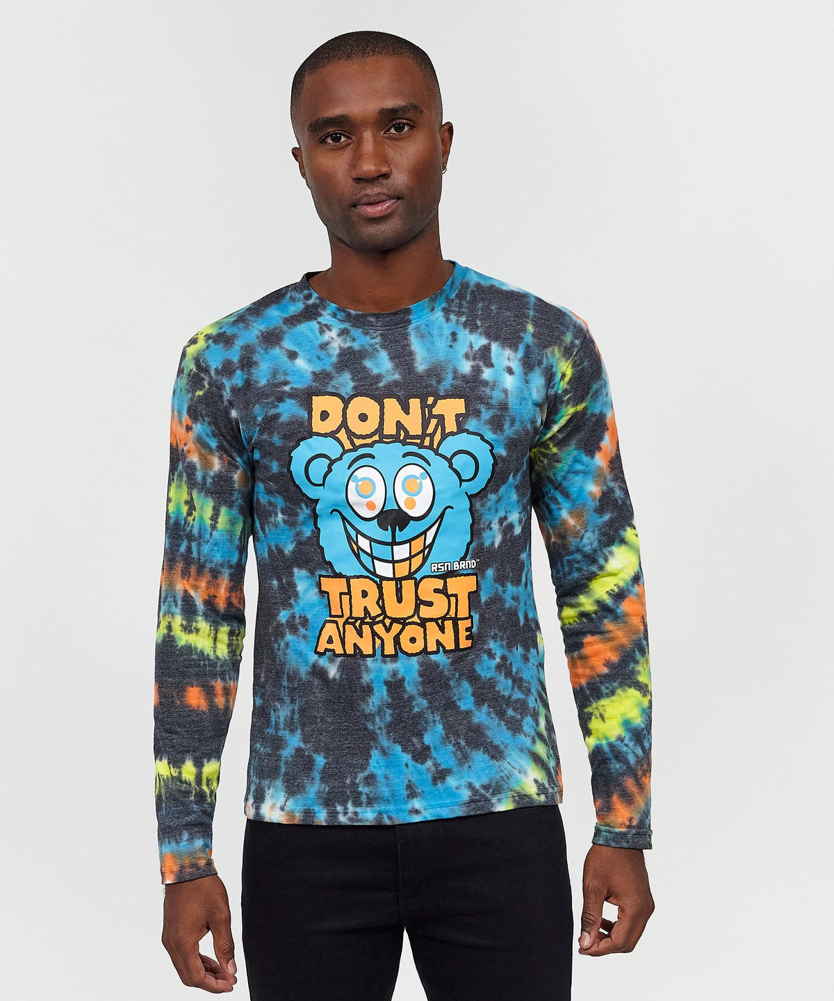 Reason Clothing Value Storm Eye Tie-Dye Long Sleeve Tee