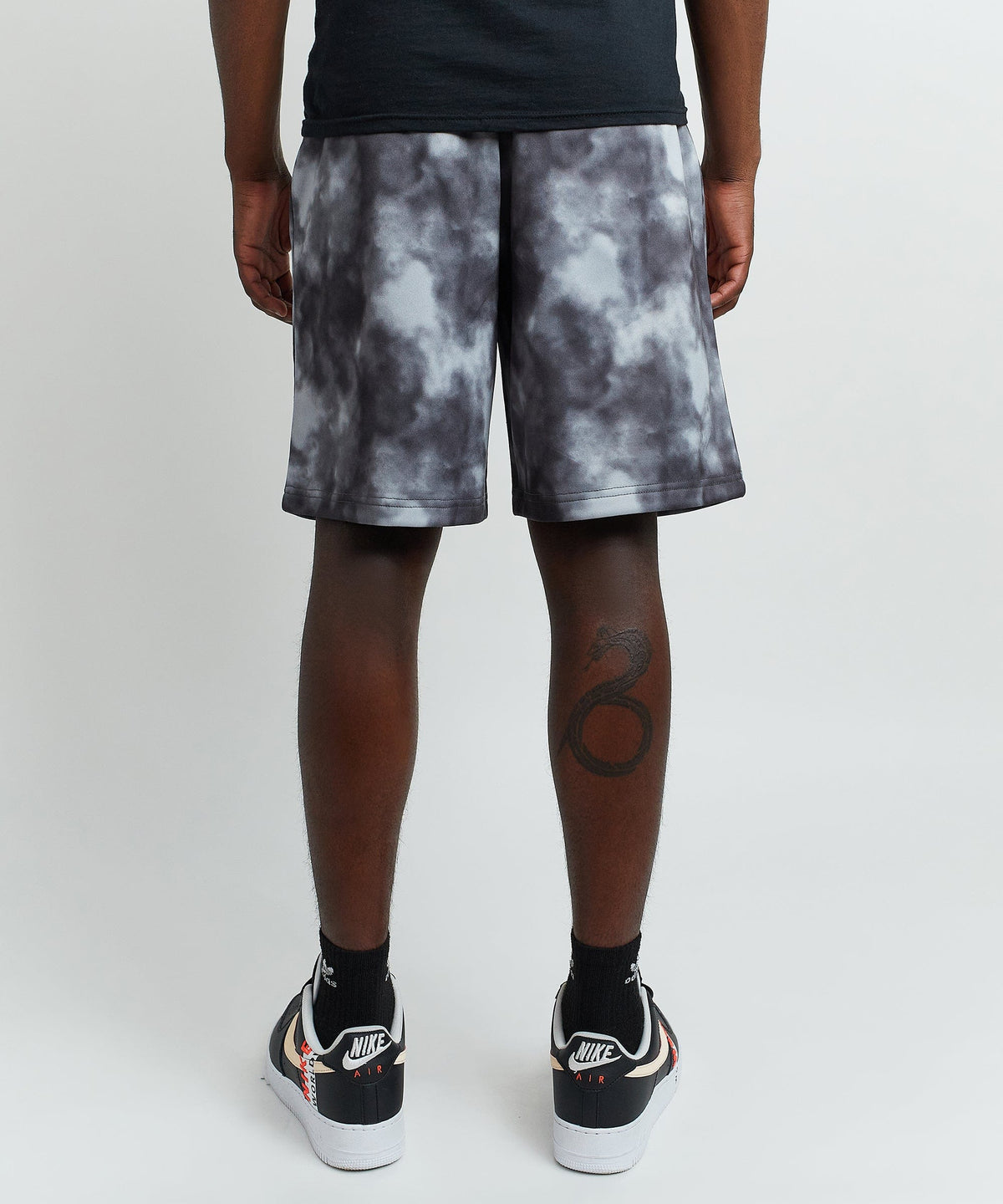 Reason Clothing Value Hustler Haze Tie Dye Grey Shorts