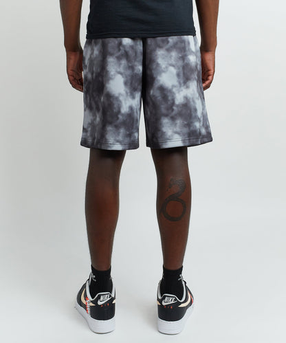 Reason Clothing Value Hustler Haze Tie Dye Grey Shorts