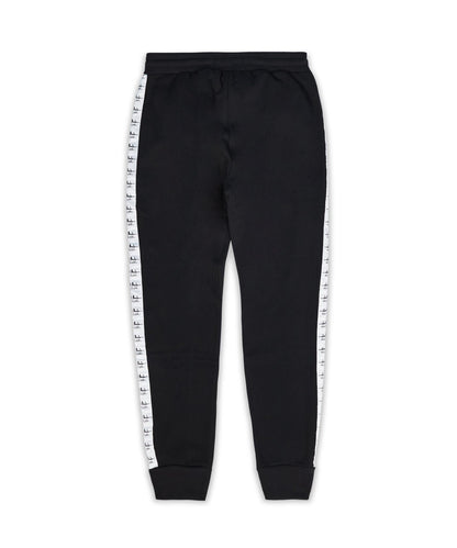 Reason Clothing Special Offer Hustler Side Stripe Logo Jogger - Black 003 Is Live