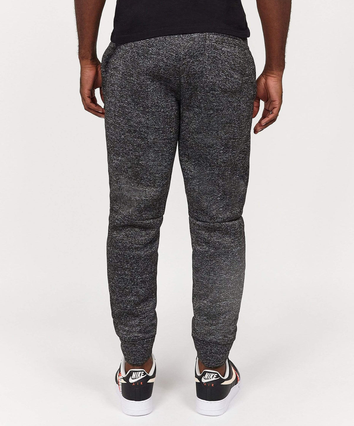 Reason Clothing Top Pick Tony Patch Slim Fit Heather Grey Jogger