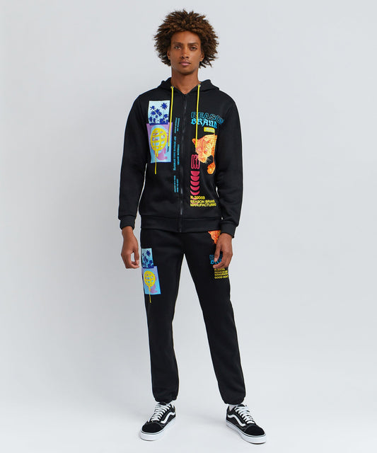 Reason Clothing Premium Smilez Multi-Placement Fleece Set