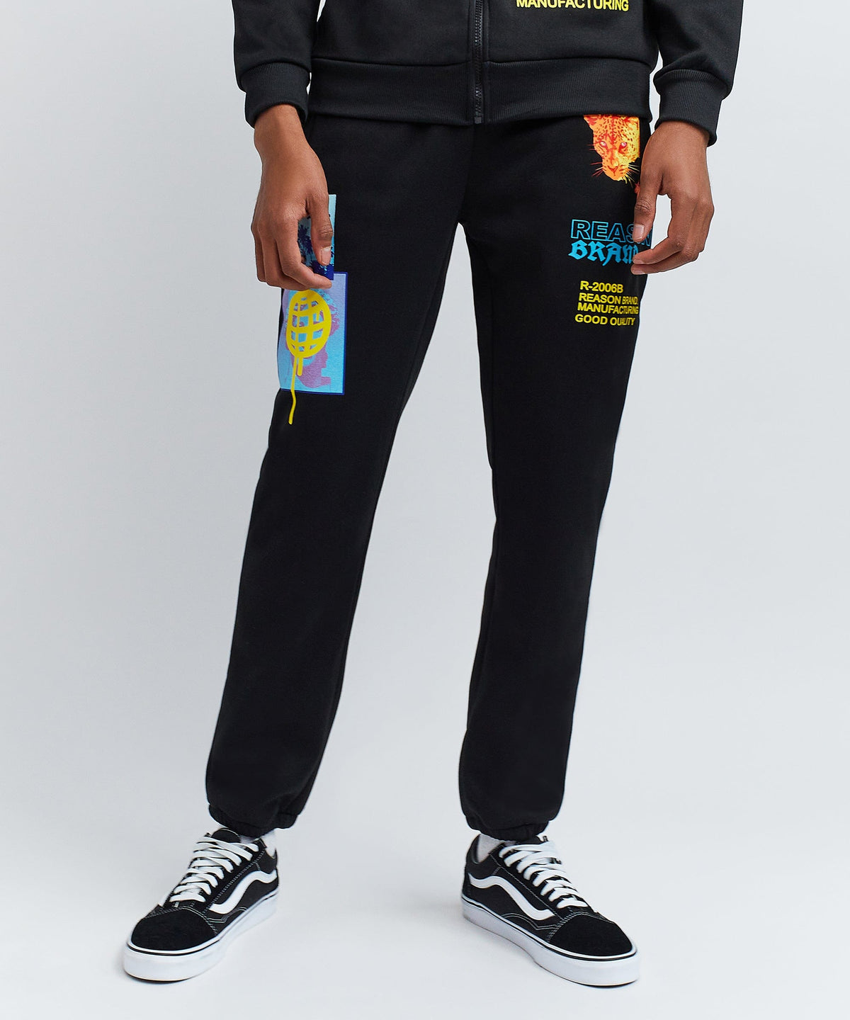 Reason Clothing Premium Smilez Multi-Placement Fleece Set