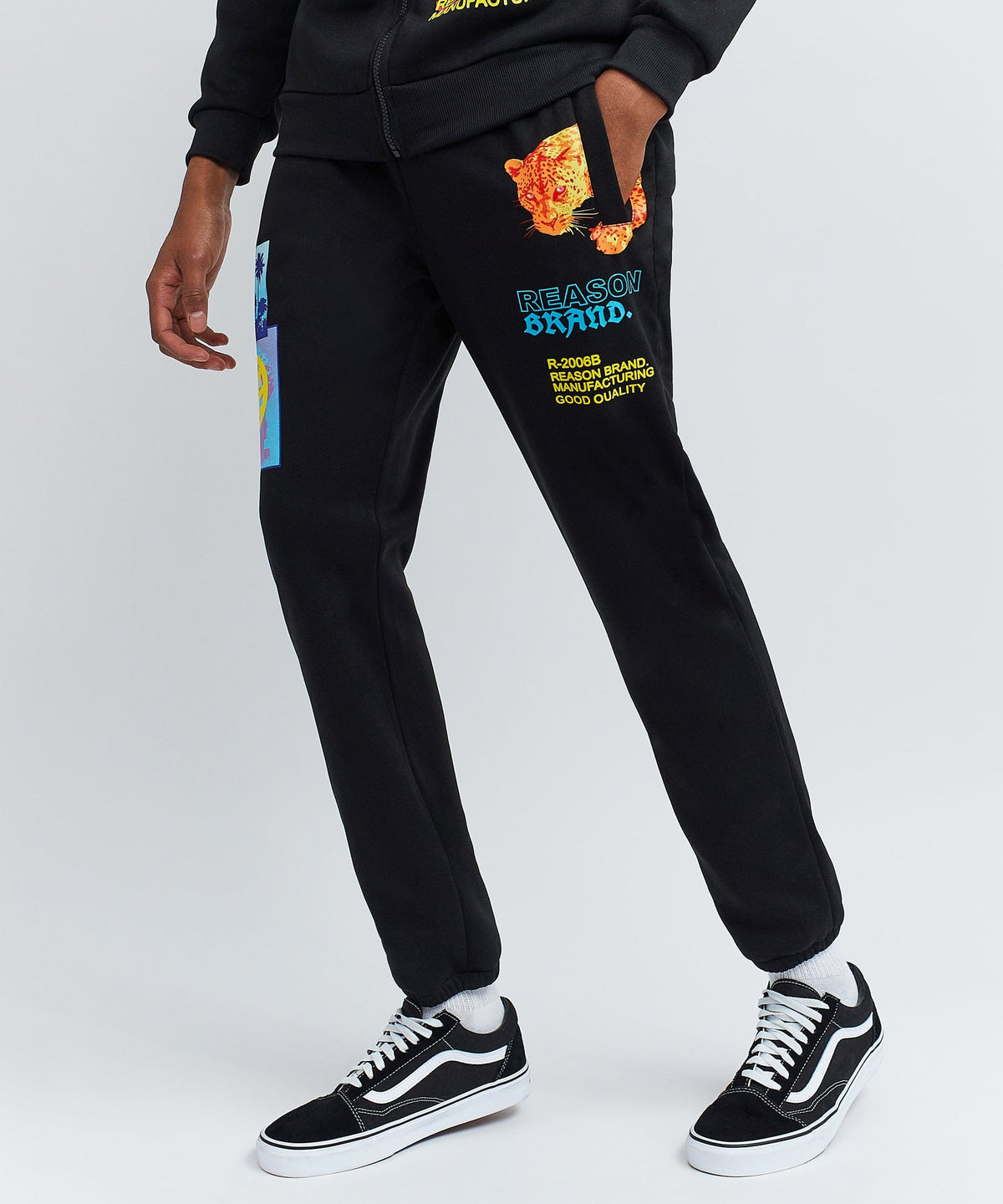 Reason Clothing Premium Smilez Multi-Placement Fleece Set