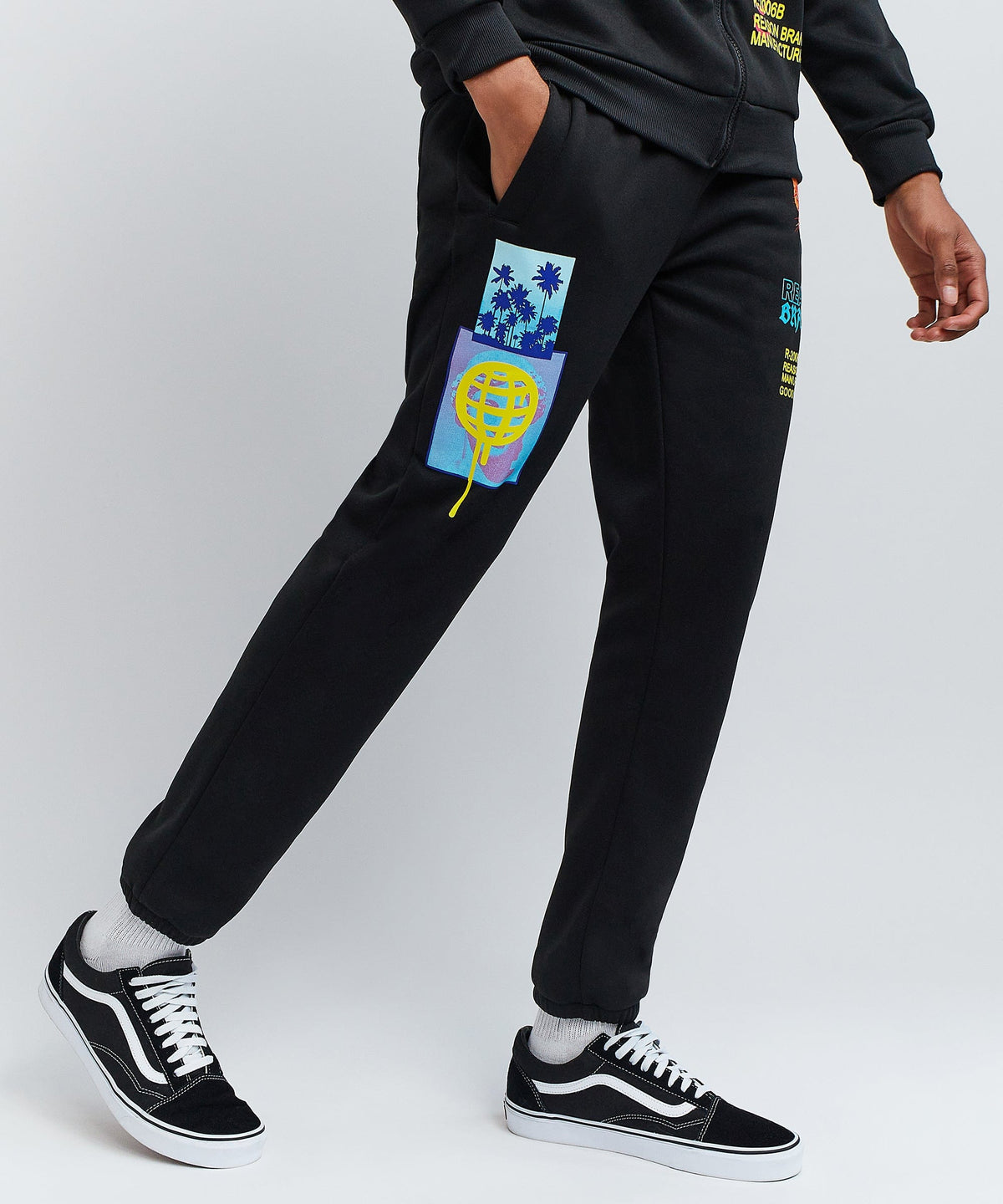 Reason Clothing Premium Smilez Multi-Placement Fleece Set