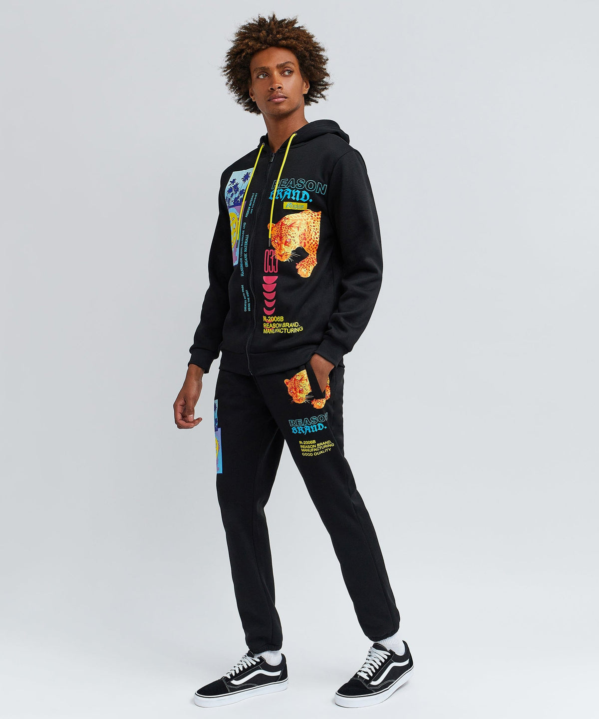 Reason Clothing Premium Smilez Multi-Placement Fleece Set