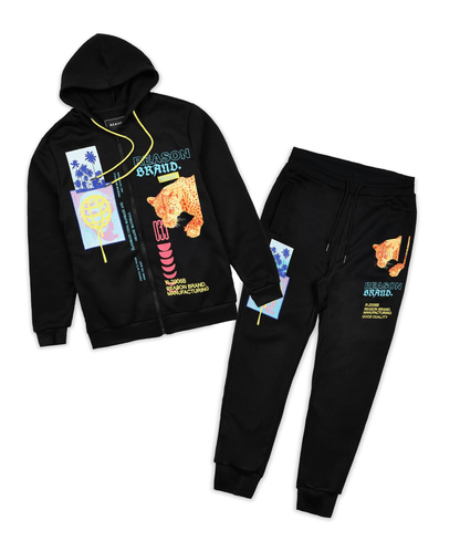 Reason Clothing Premium Smilez Multi-Placement Fleece Set