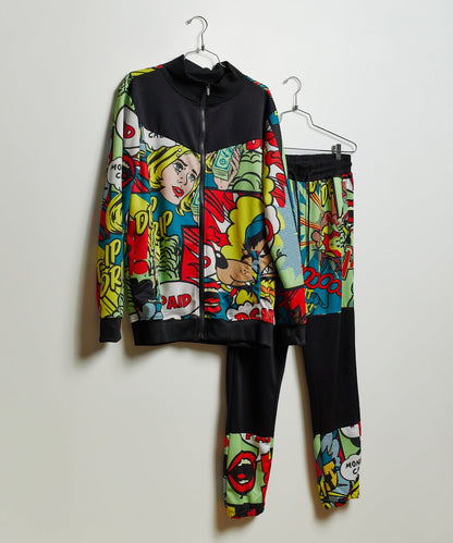 Reason Clothing Trending Paid Comic Print Track Set