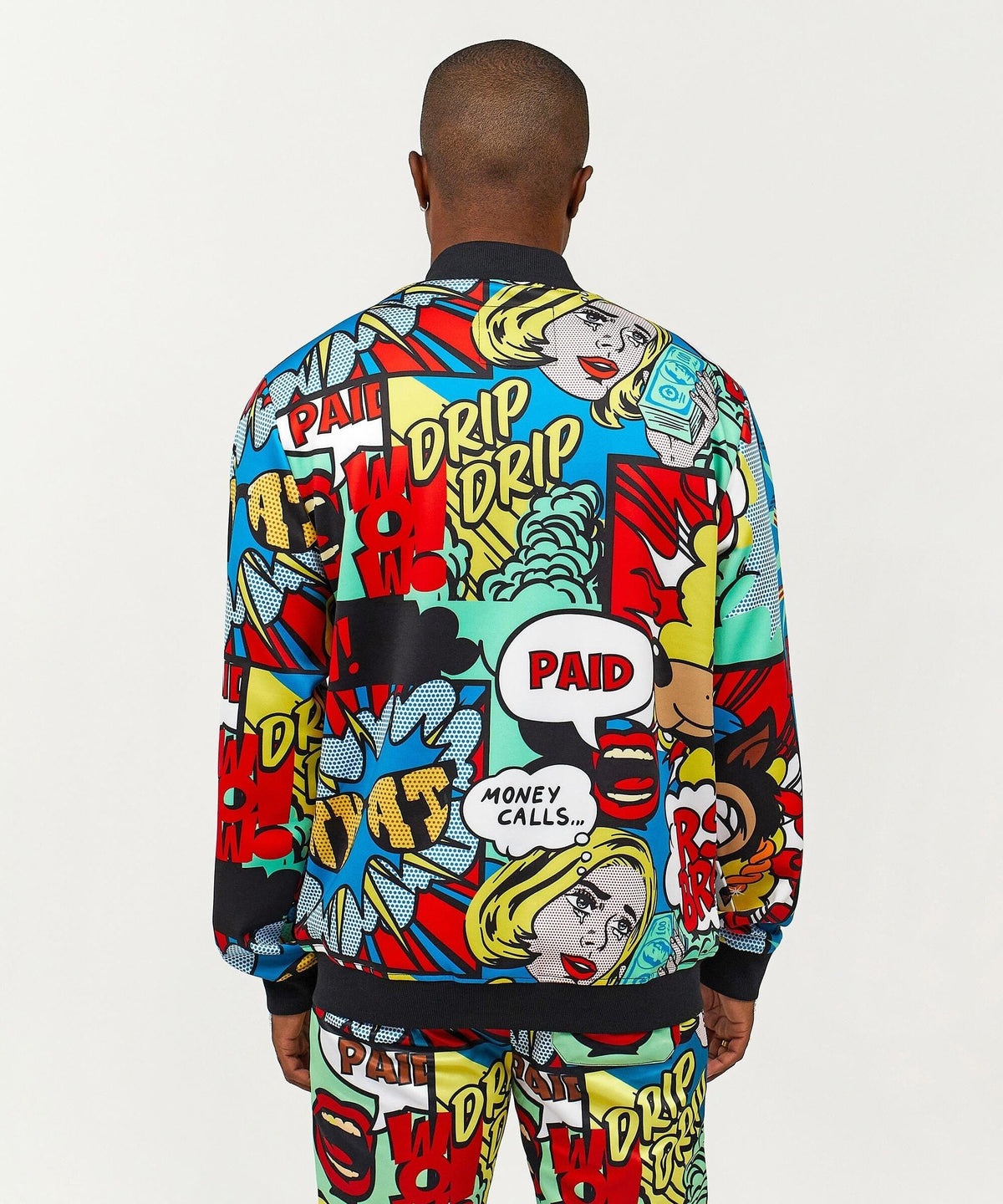 Reason Clothing Trending Paid Comic Print Track Set