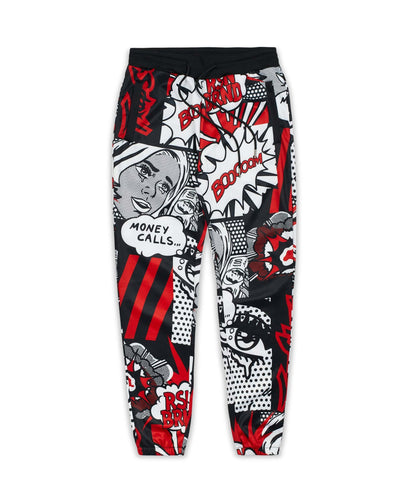 Reason Clothing Special Offer Money Calls Comic Print Track Set