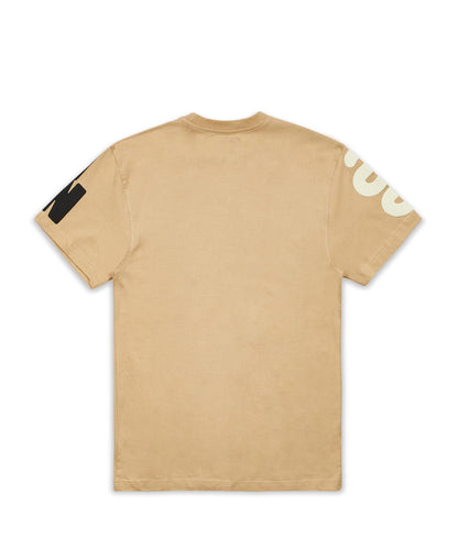 Reason Clothing Exclusive Say Less Puff Print Tee - Khaki