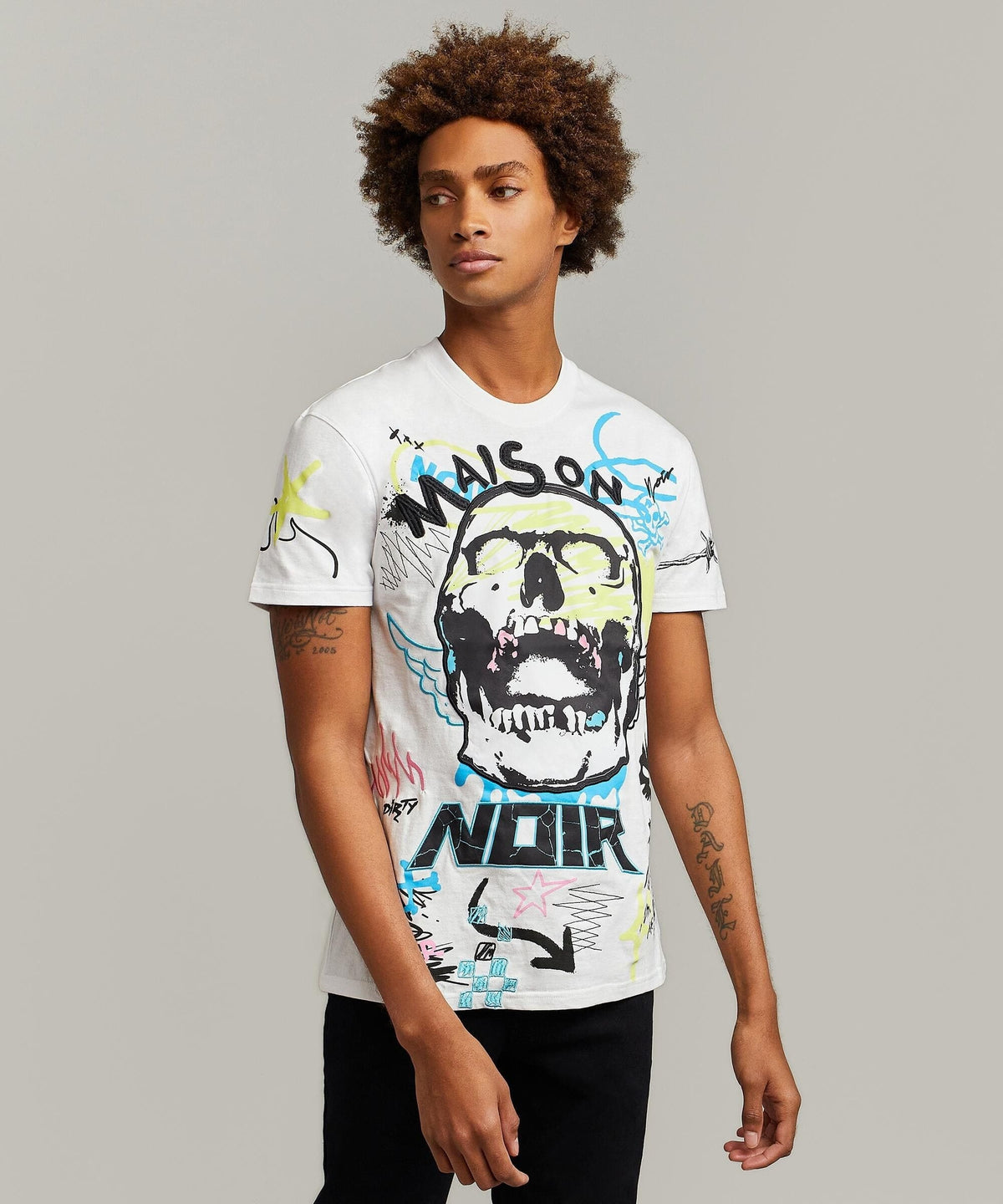 Reason Clothing Trusted Skull Tee