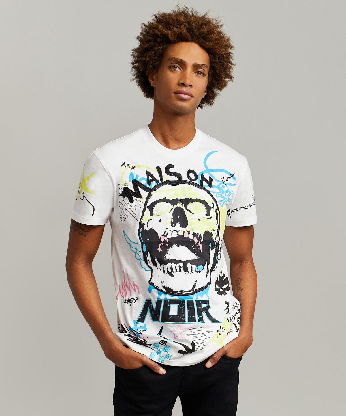 Reason Clothing Trusted Skull Tee