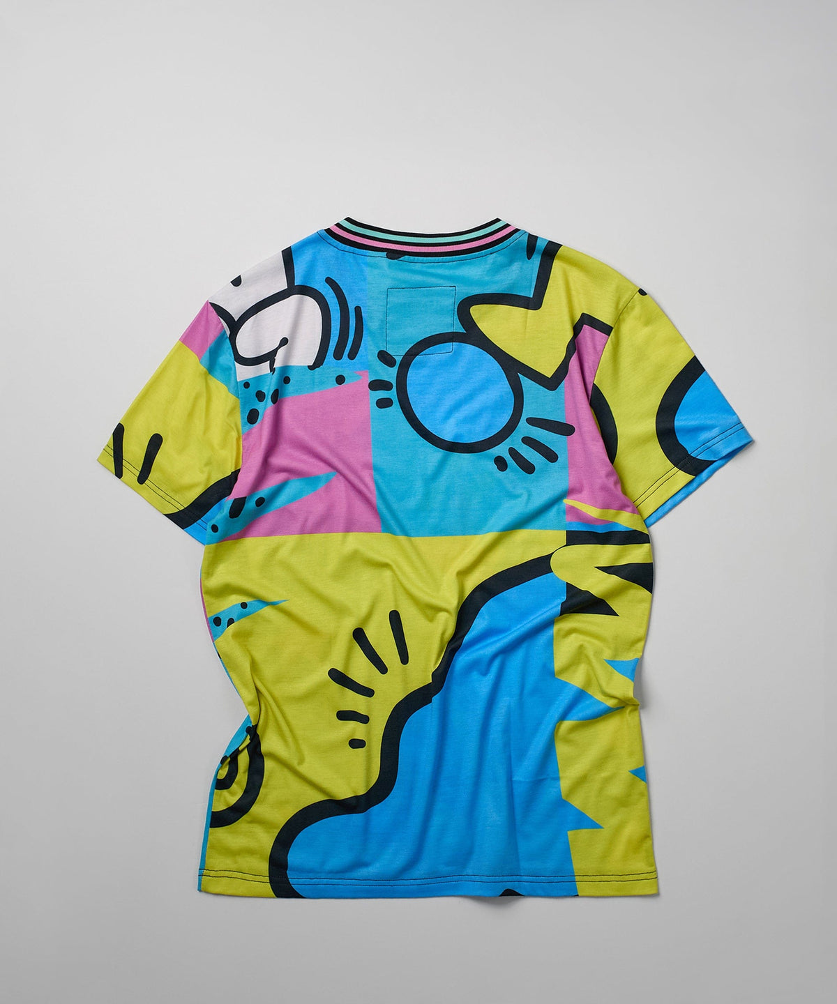 Reason Clothing Great Value Relax Allover Print Graphic Tee