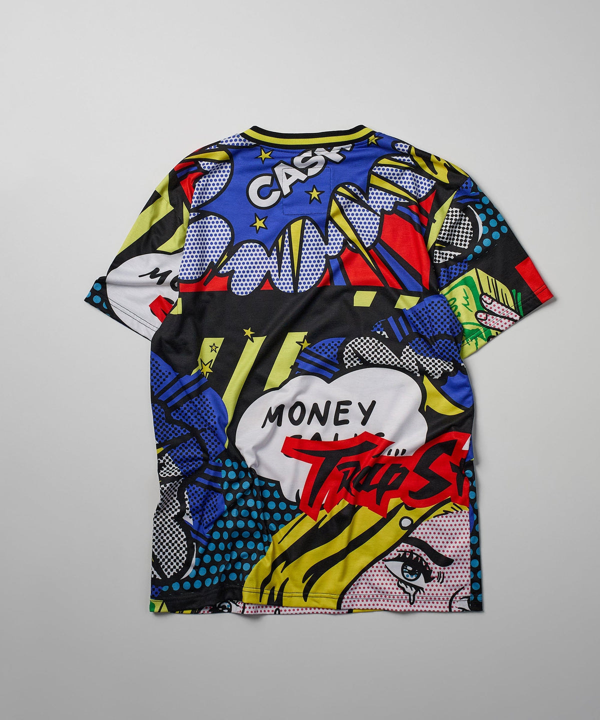 Reason Clothing Deals Trap Stars Comic Allover Print Graphic Tee