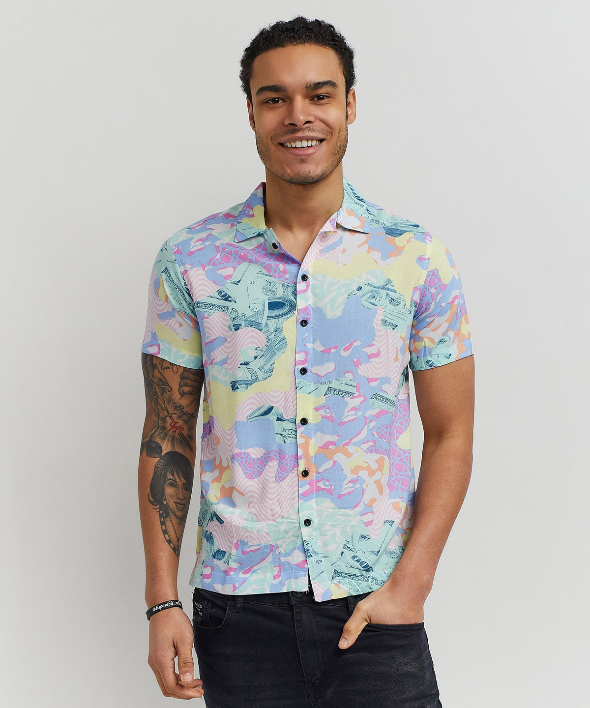 Reason Clothing Deals PSYCHEDELIC SHIRT