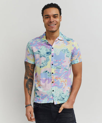 Reason Clothing Deals PSYCHEDELIC SHIRT