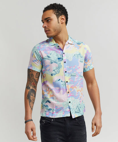 Reason Clothing Deals PSYCHEDELIC SHIRT