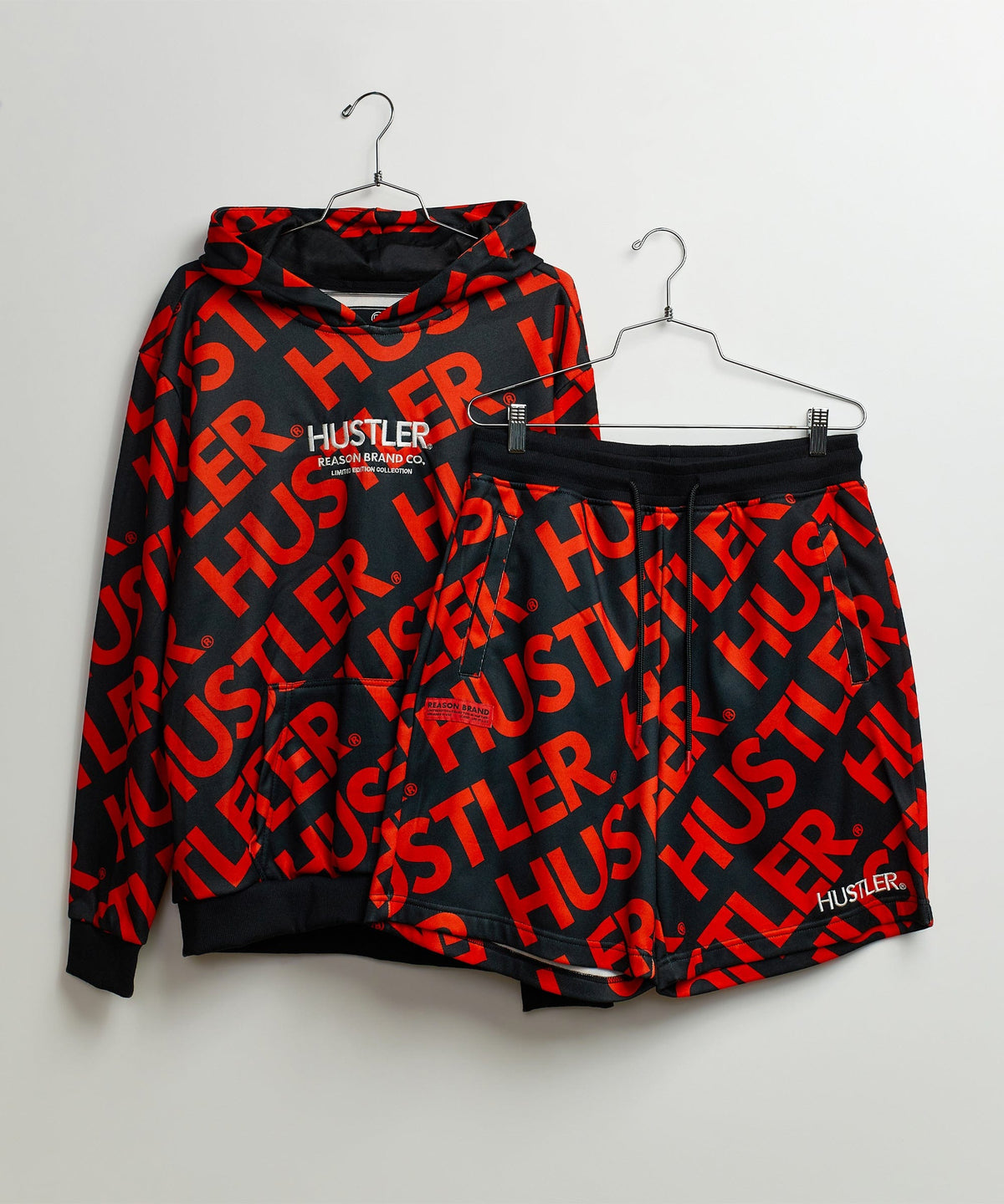 Reason Clothing Discount Hustler District Hood And Short Set