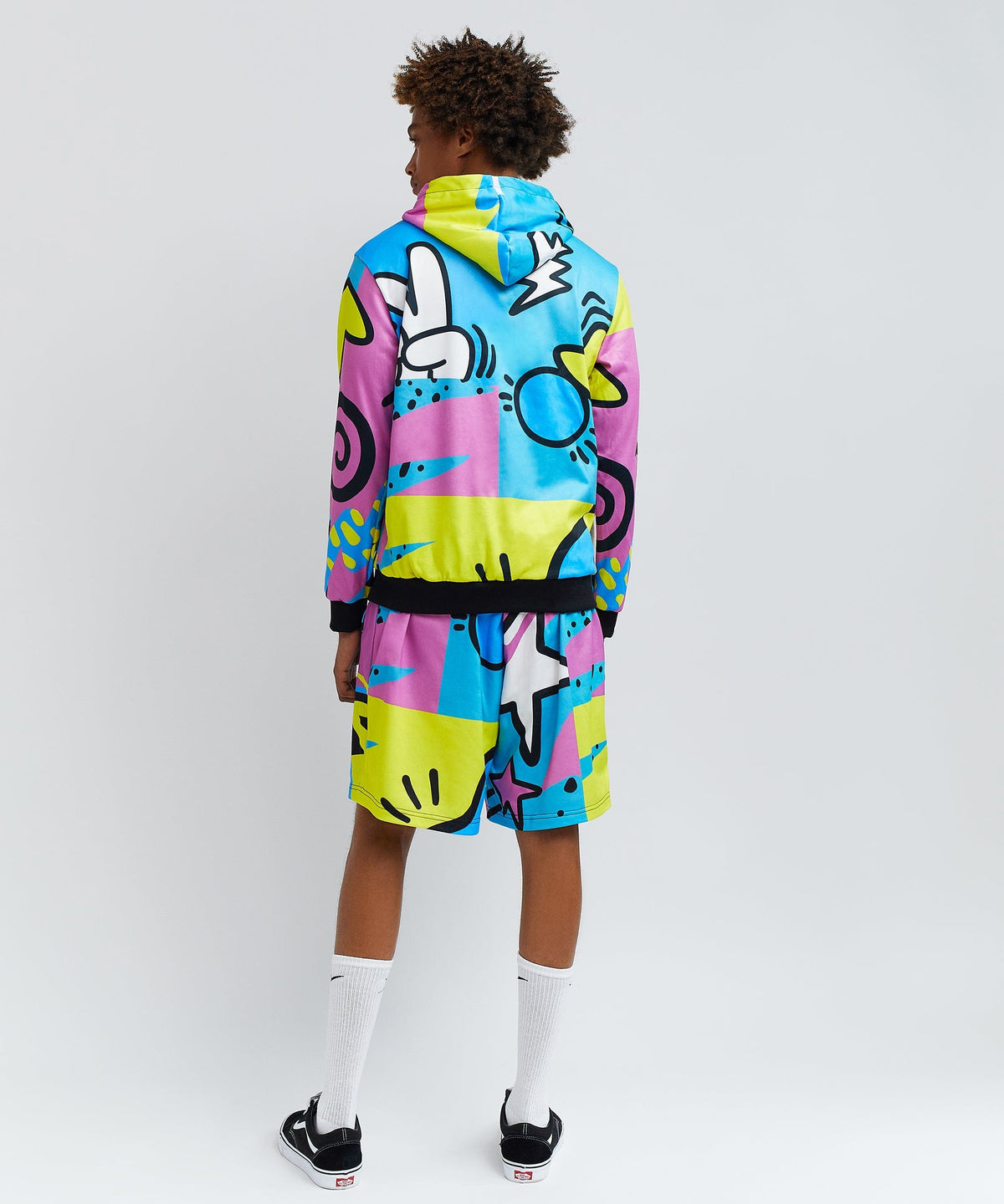 Reason Clothing Latest Relax Hood And Shorts Set