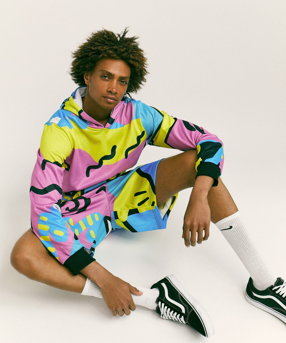 Reason Clothing Latest Relax Hood And Shorts Set