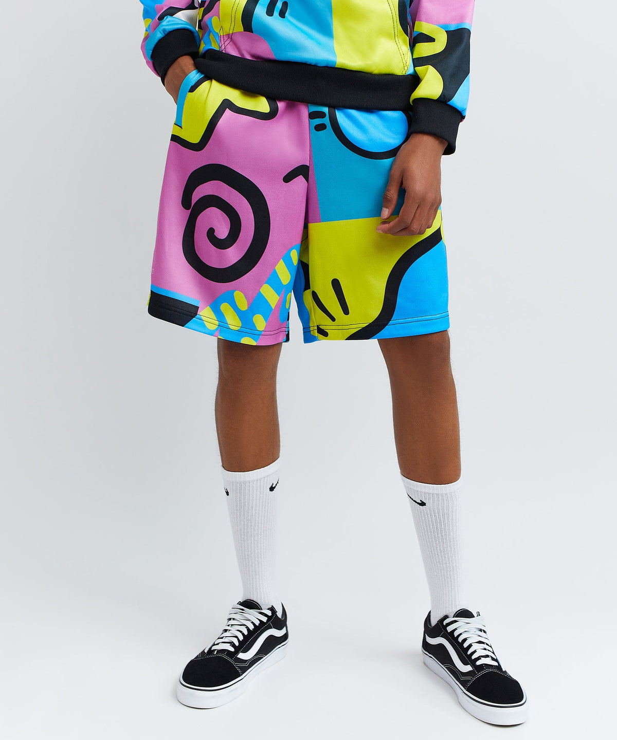 Reason Clothing Latest Relax Hood And Shorts Set