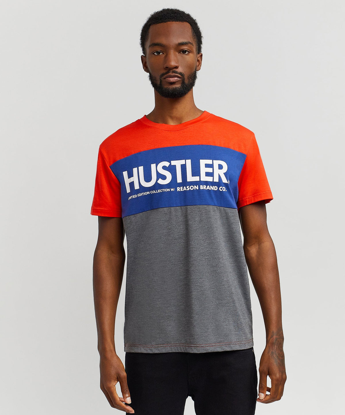 Reason Clothing Exclusive Hustler Colorblock Tee 963 Is Live