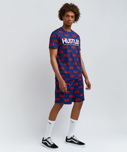 Reason Clothing Exclusive Hustler Logo Tee And Shorts Set