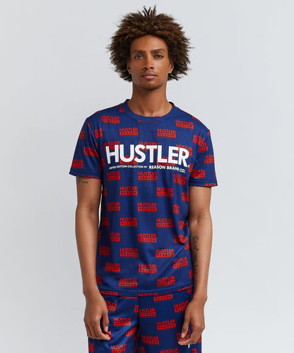 Reason Clothing Exclusive Hustler Logo Tee And Shorts Set
