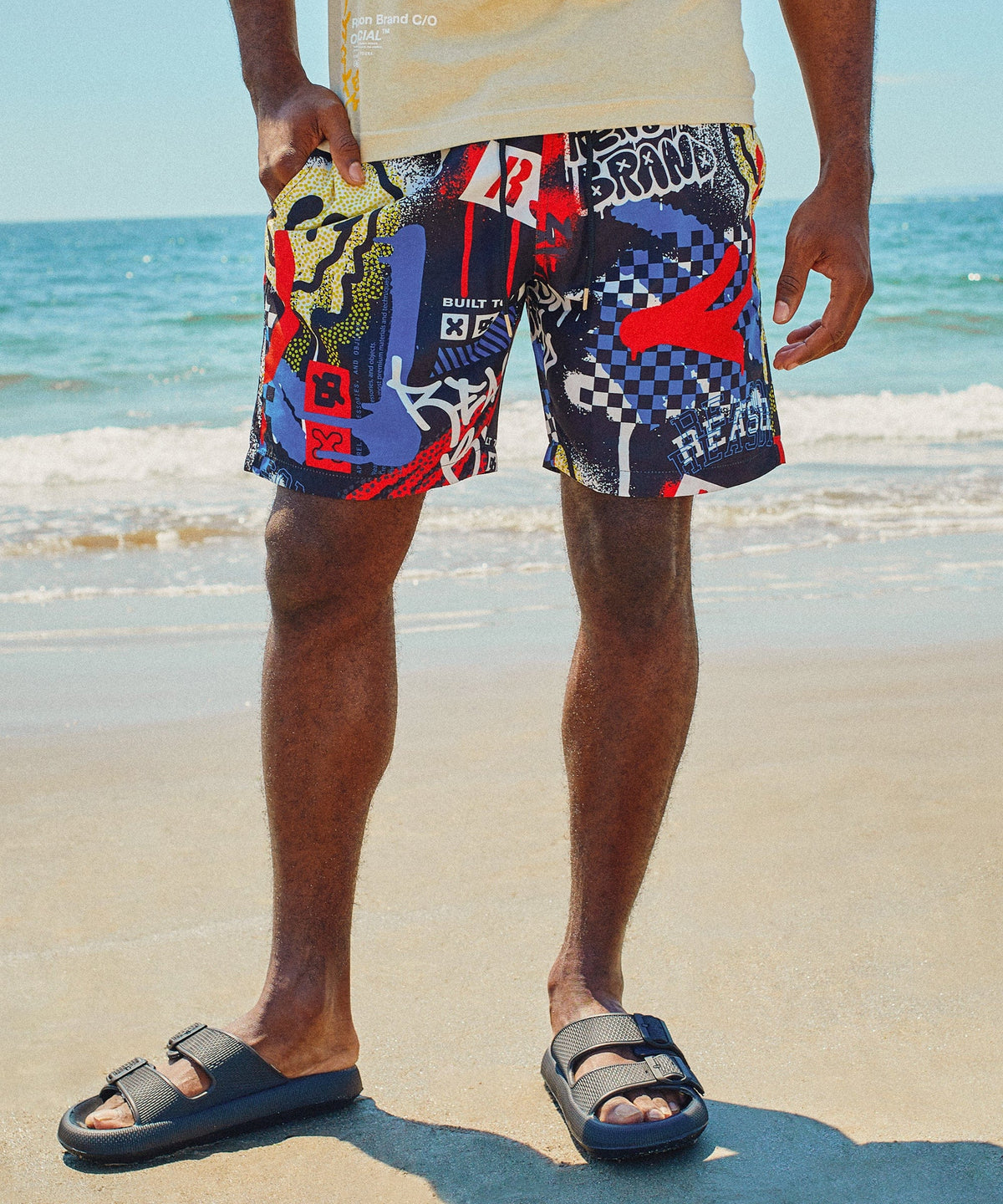 Reason Clothing Quality Finale Swim Shorts