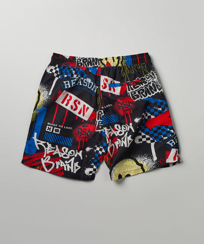 Reason Clothing Quality Finale Swim Shorts