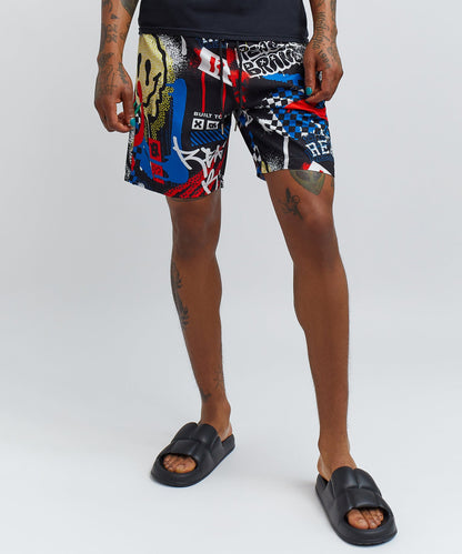 Reason Clothing Quality Finale Swim Shorts