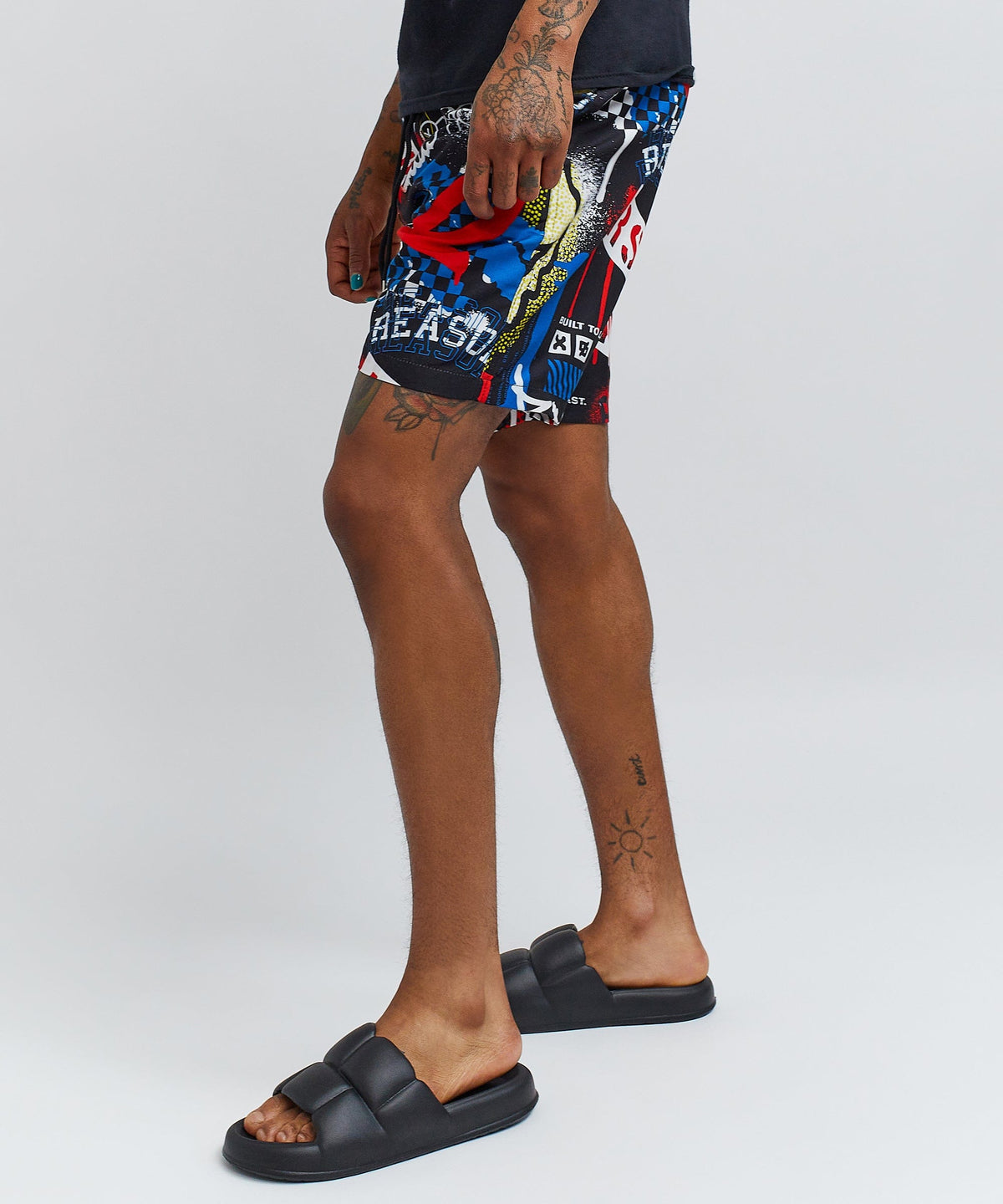 Reason Clothing Quality Finale Swim Shorts