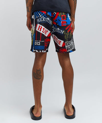Reason Clothing Quality Finale Swim Shorts