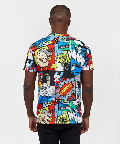 Reason Clothing Great Value Popeye Short Sleeve Tee