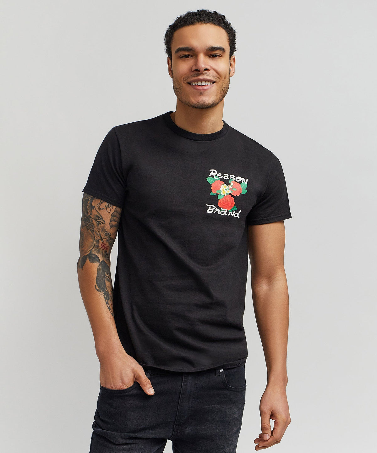 Reason Clothing Recommended Chains And Roses Tee