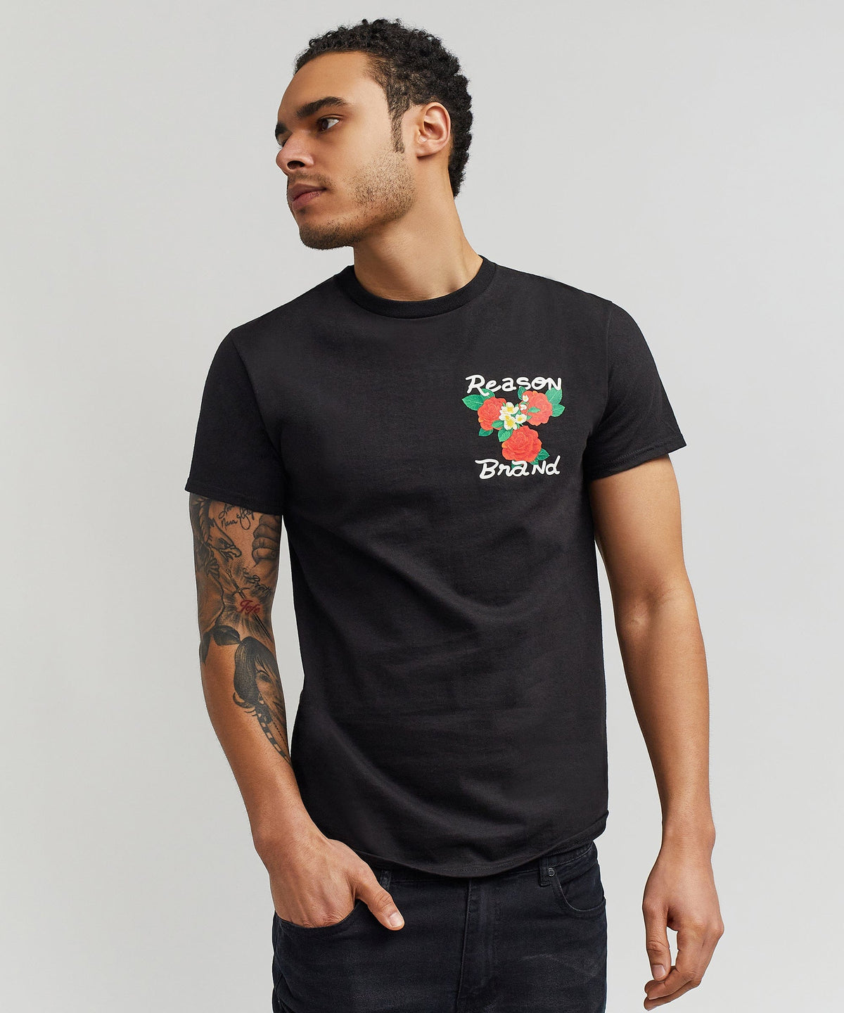 Reason Clothing Recommended Chains And Roses Tee