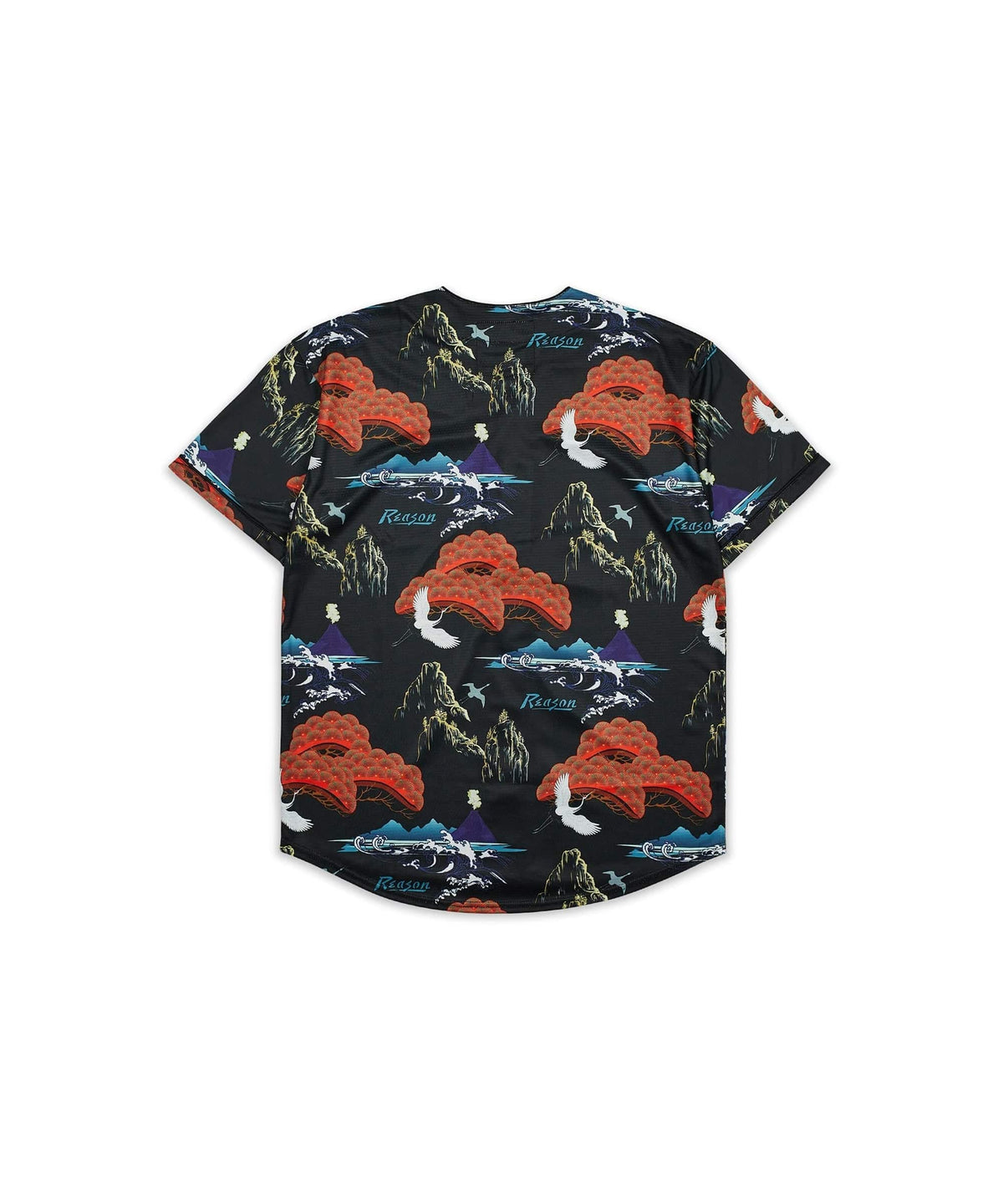 Reason Clothing Essential Eruption Baseball Jersey
