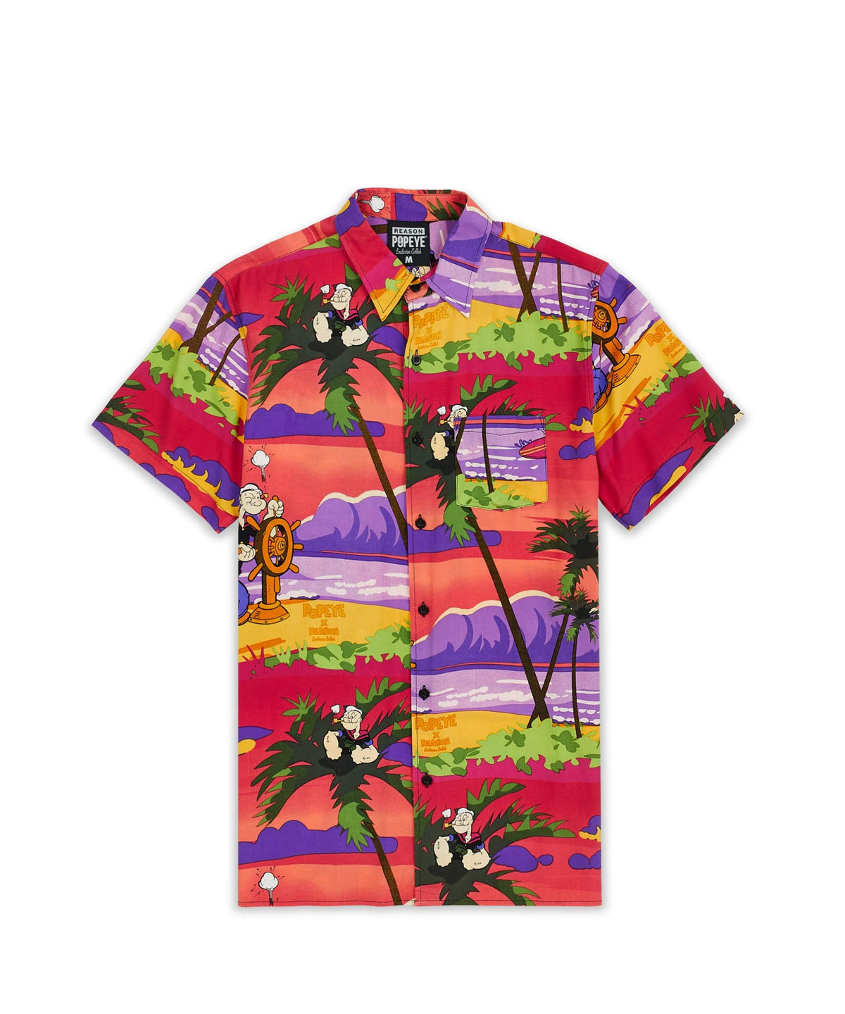 Reason Clothing Everyday Popeye Sunset S/S Shirt