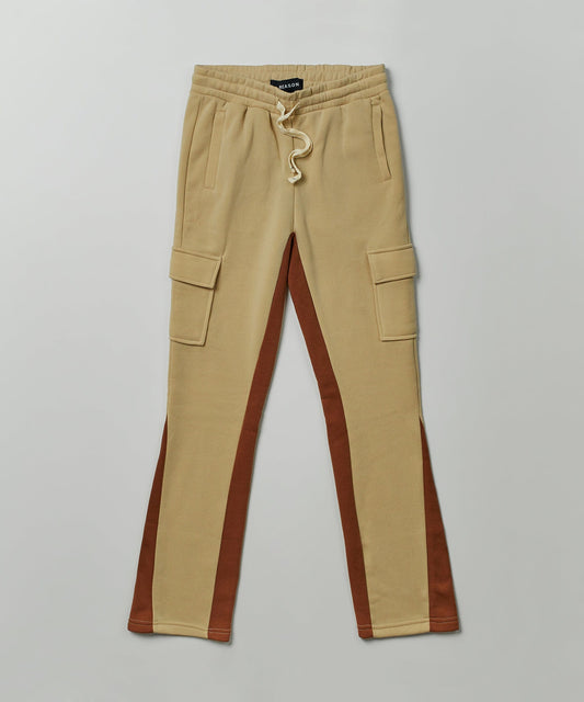 Reason Clothing Best Seller Stacked Fleece Sweatpants