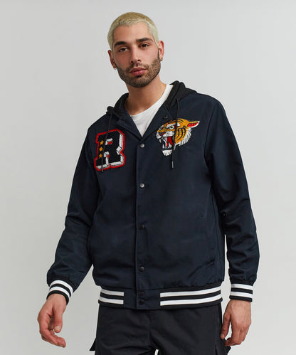 Reason Clothing Deals Tigers Varsity Hooded Jacket