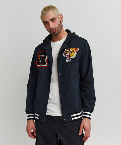 Reason Clothing Deals Tigers Varsity Hooded Jacket