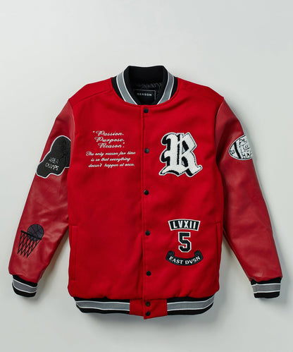 Reason Clothing Exclusive Ply Hard Varsity Jkt
