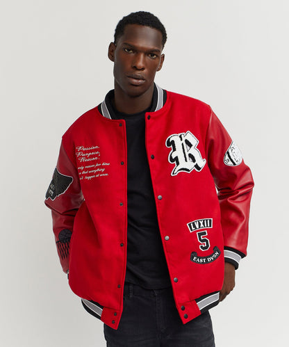 Reason Clothing Exclusive Ply Hard Varsity Jkt